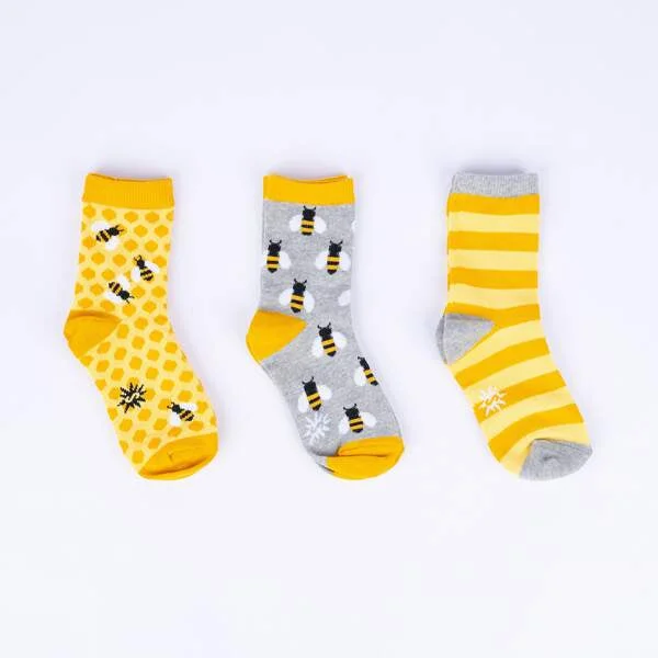 Bee’s Knees Kid’s Crew 3-Pack