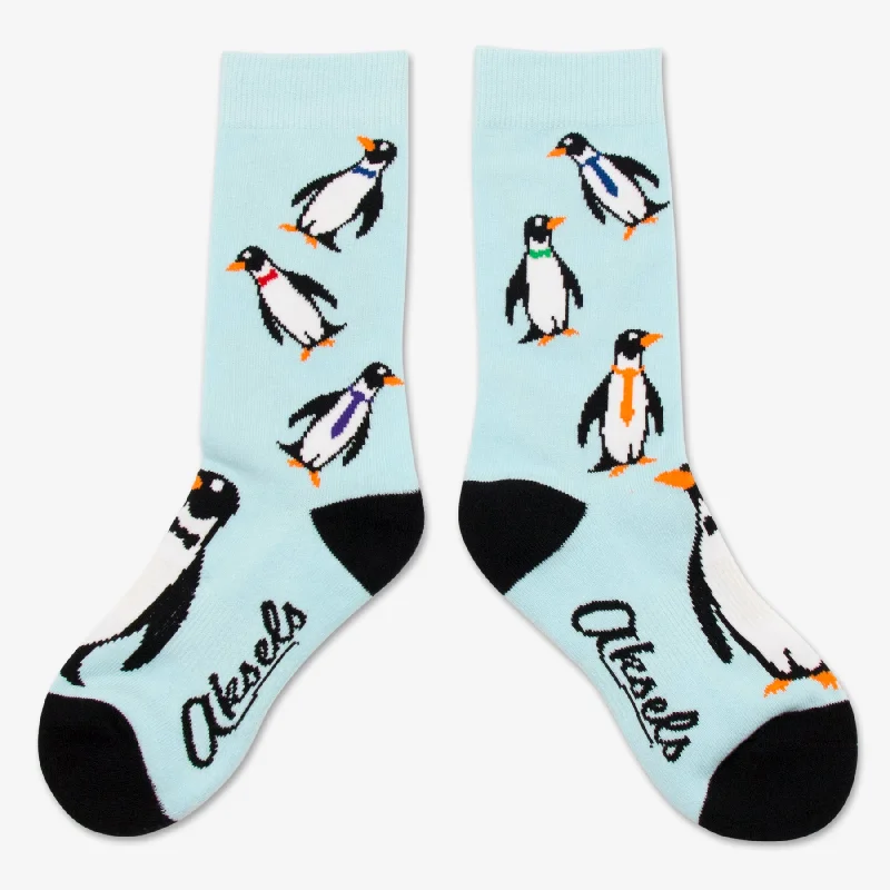 Big Kids Penguin Crew Socks