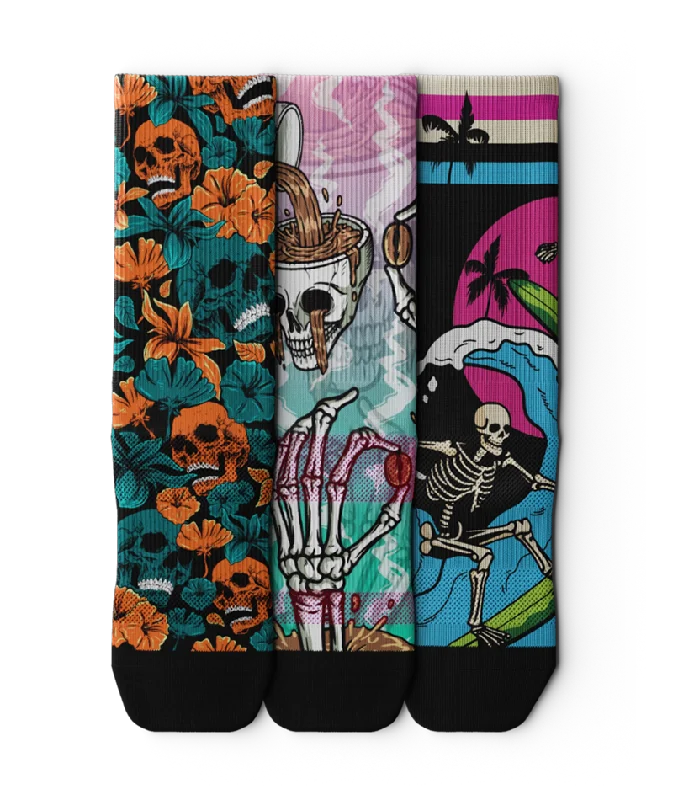 Bones Crew Socks 3-Pack