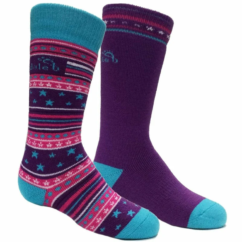 Bridgedale Kids Merino Ski OTC 2-Pack Socks