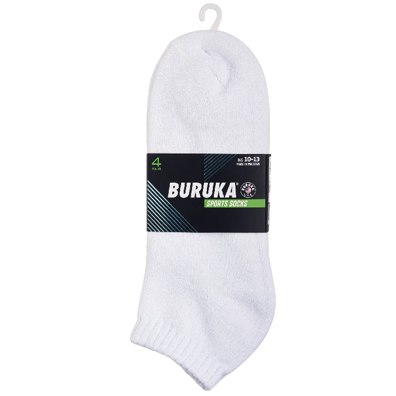 BURUKA NO SHOW 4PR WHITE (BK294_WHITE)