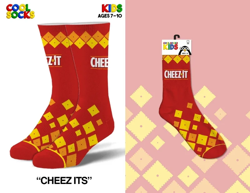 Cheez It 7-10 Socks - Kids