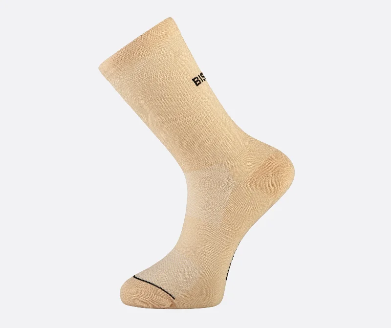 Classic Crema Cycling socks - Text