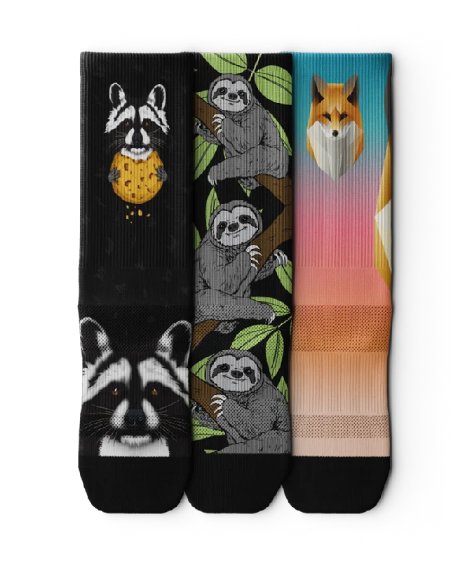 Creatures Crew Socks 3-Pack