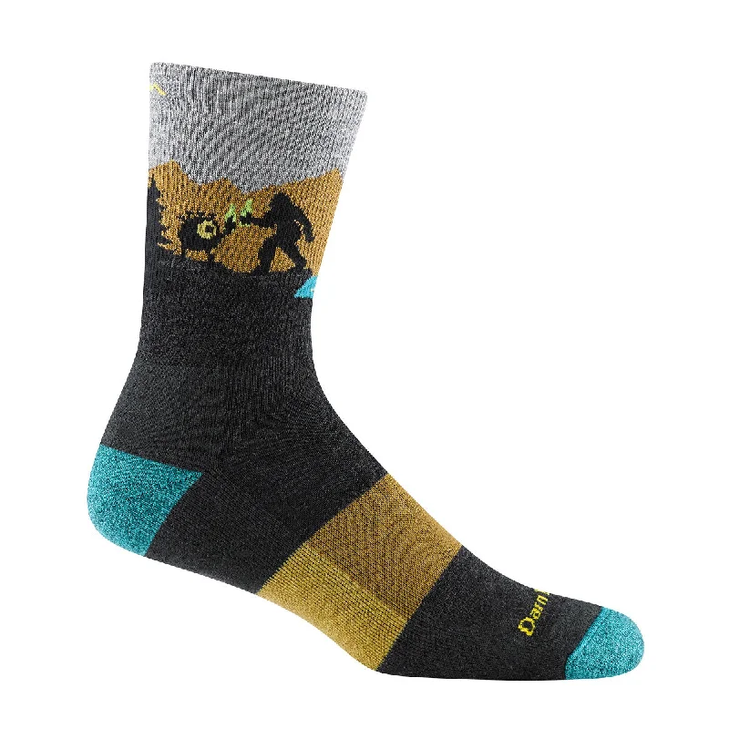 Close Encounters Micro Crew Midweight Hiking Sock - Charcoal