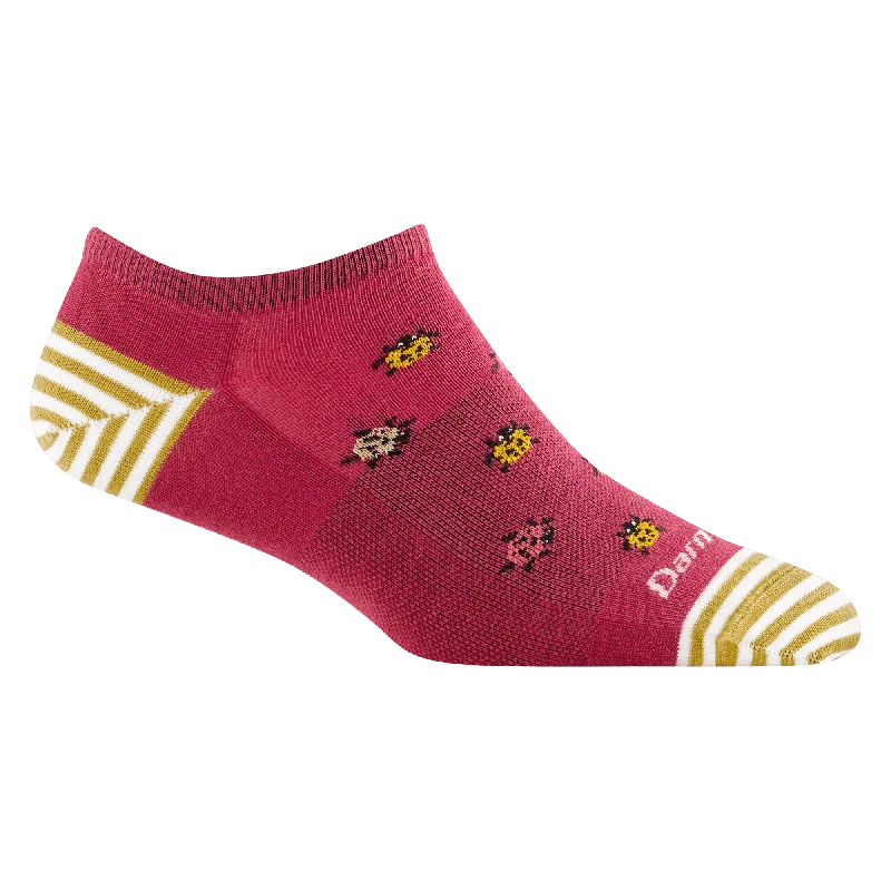 Darn Tough Womens Lucky Lady No Show Lightweight Lifestyle Socks