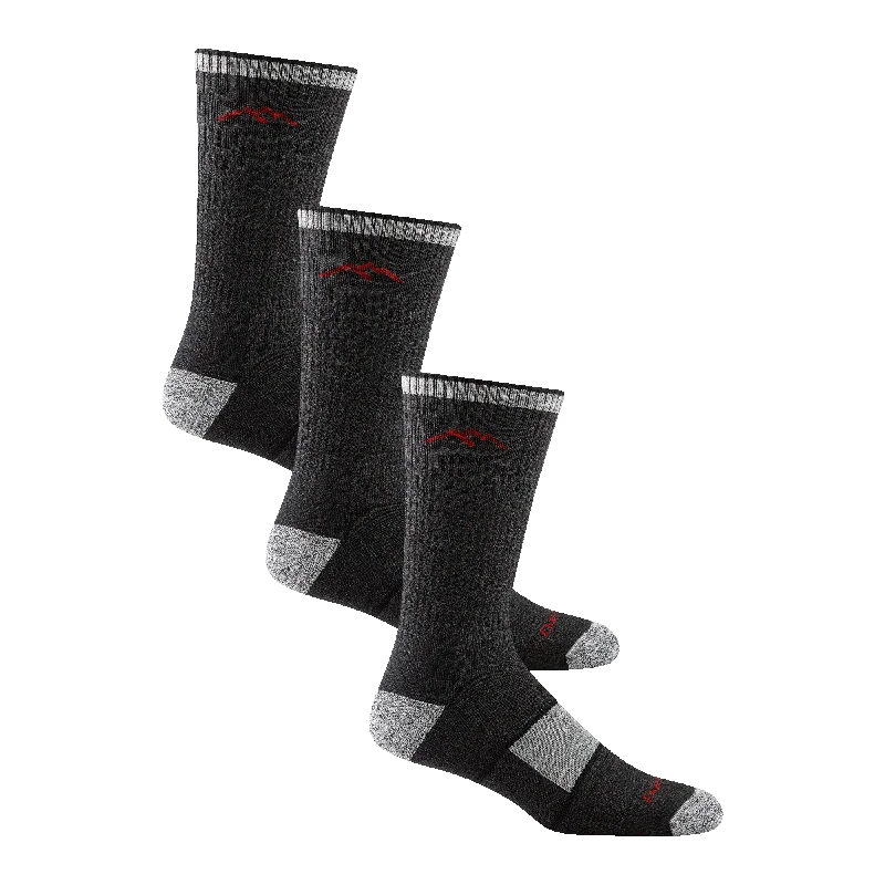 Darn Tough Mens Hiker Boot Full Cushion Midweight 3-Pack Socks