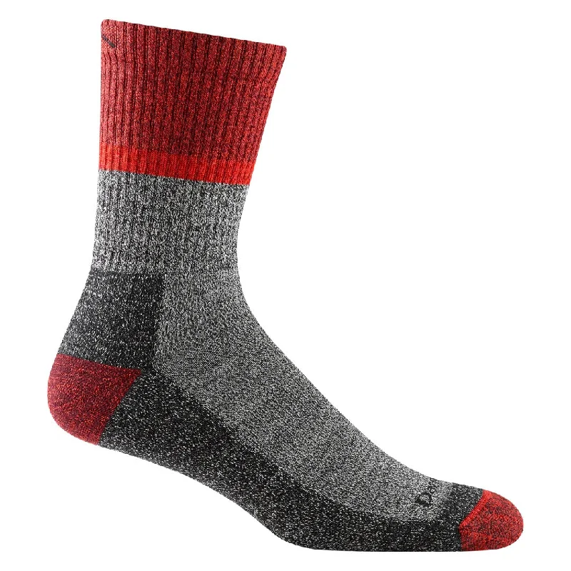 Darn Tough Men's Ranger Micro Crew Midweight Hiking Sock - Pepper