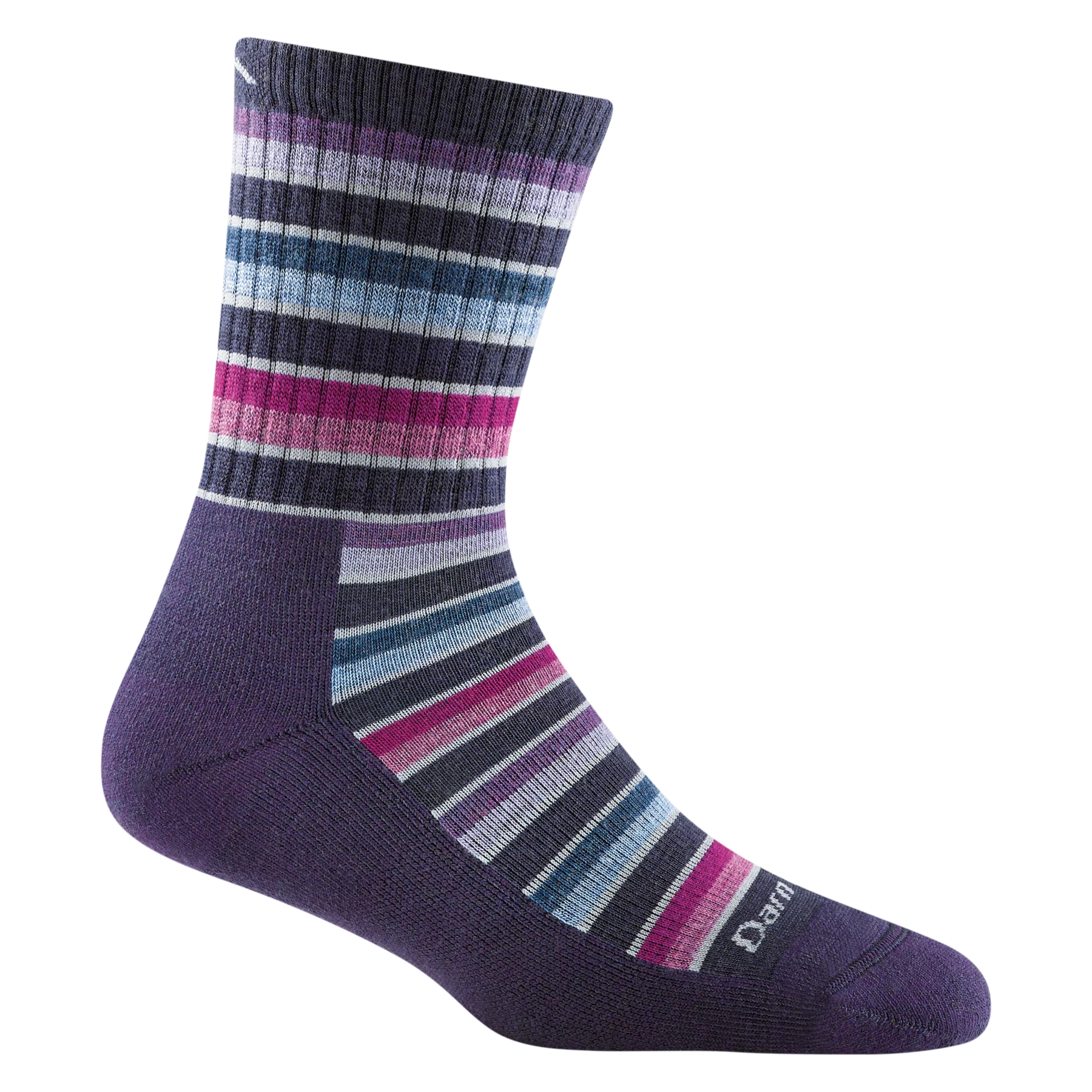 Darn Tough Women's Decade Stripe Micro Crew Midweight Hiking Sock