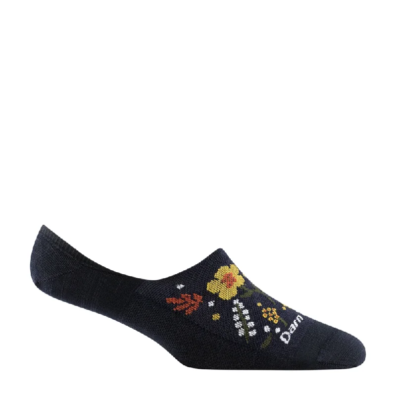 Darn Tough Women's Garden Party No Show Hidden Lightweight Lifestyle Sock in Navy