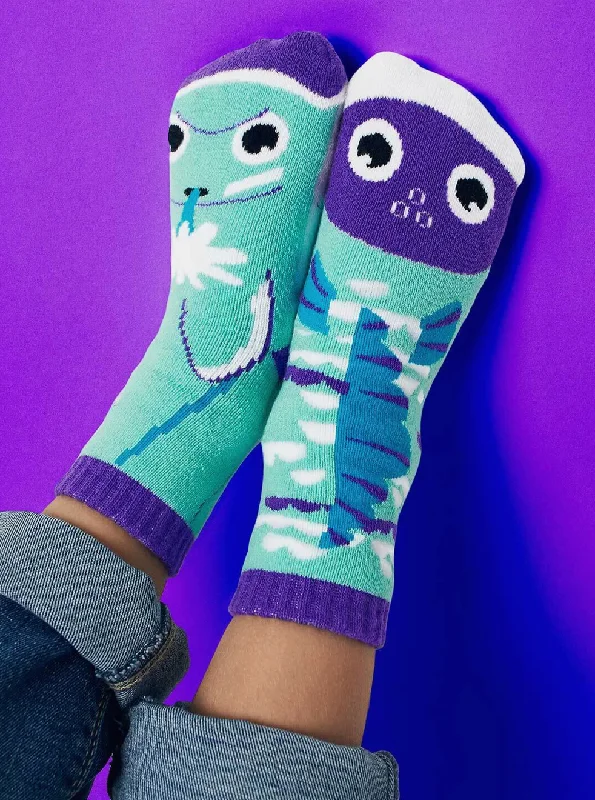 Dolphin and Fish | Kid Socks| Pals Fun Mismatched Socks