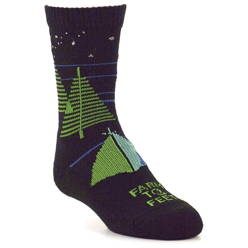 Farm to Feet Kids Forest Light Cushion Crew Socks