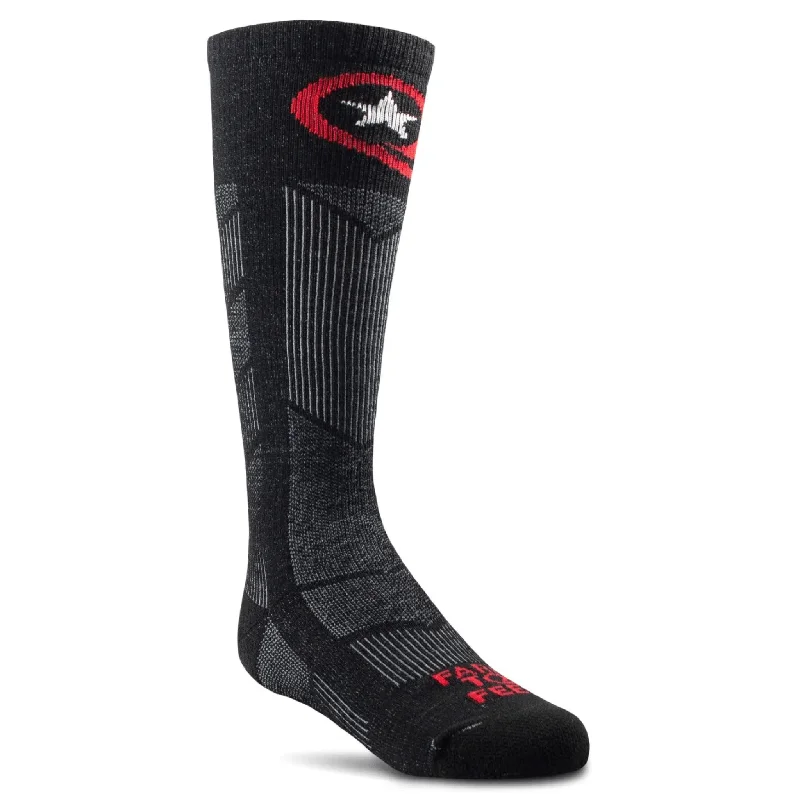 Farm to Feet Kids Wilson No Cushion Over-the-Calf Ski Socks