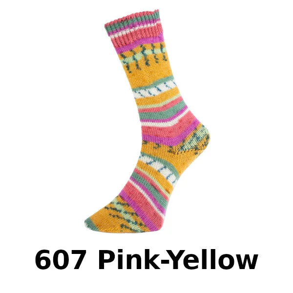 607 Pink-Yellow