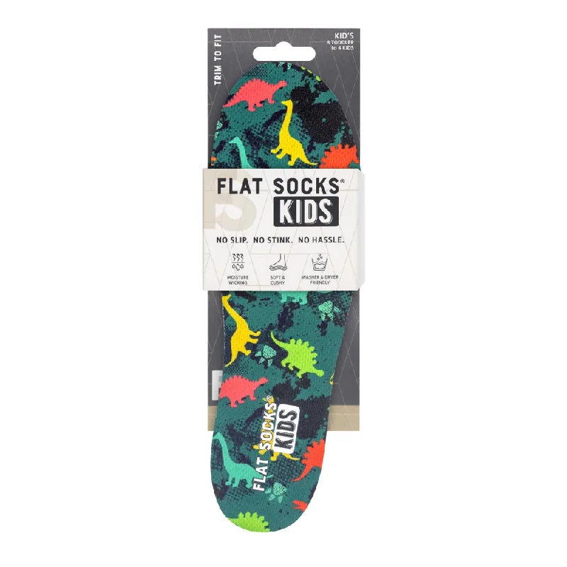 Dinosaur FLAT SOCKS Kids