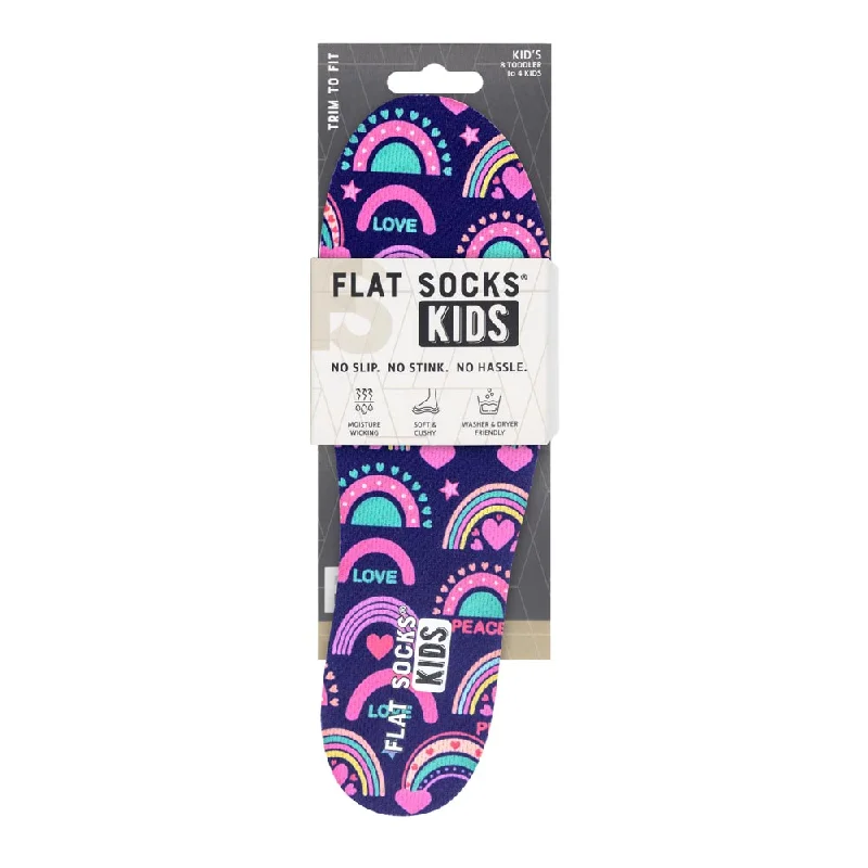 Rainbow Explosion FLAT SOCKS Kids