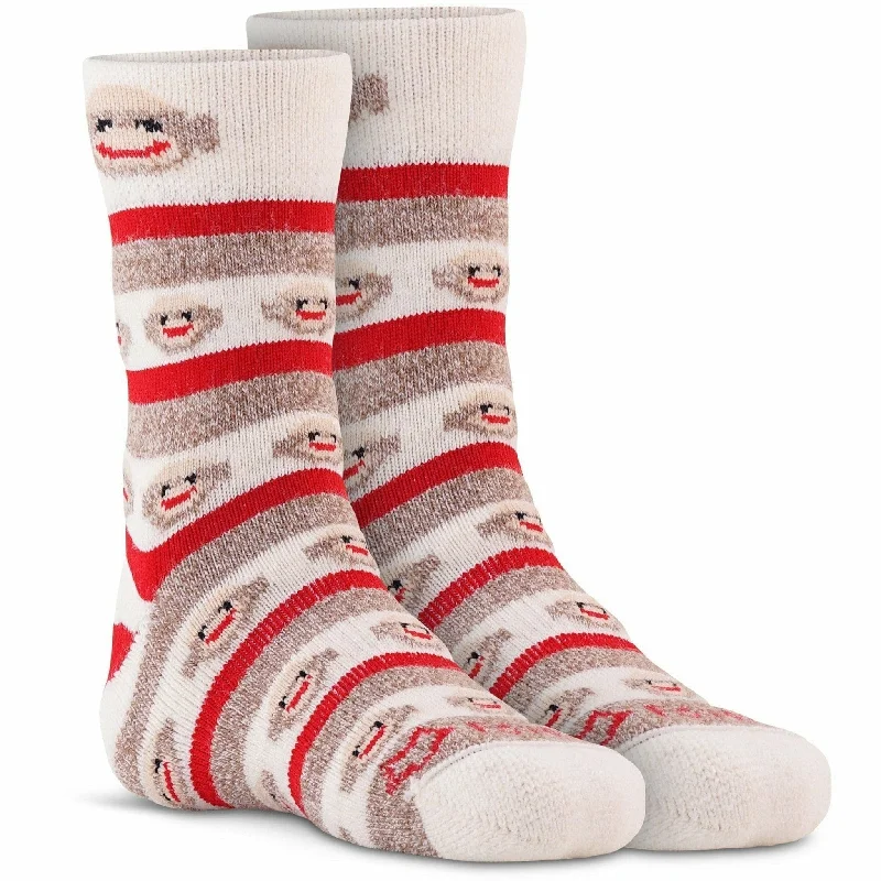 Fox River Kids Monkey Stripe Crew Socks