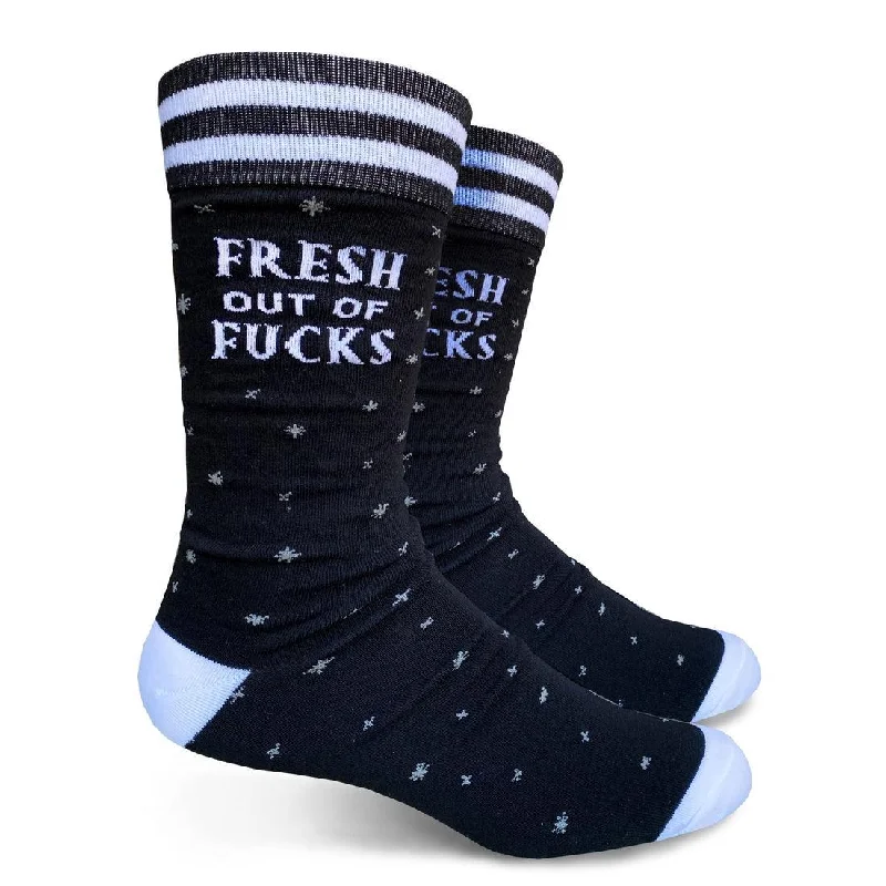 Fresh Out Of Fucks | Men's Crew