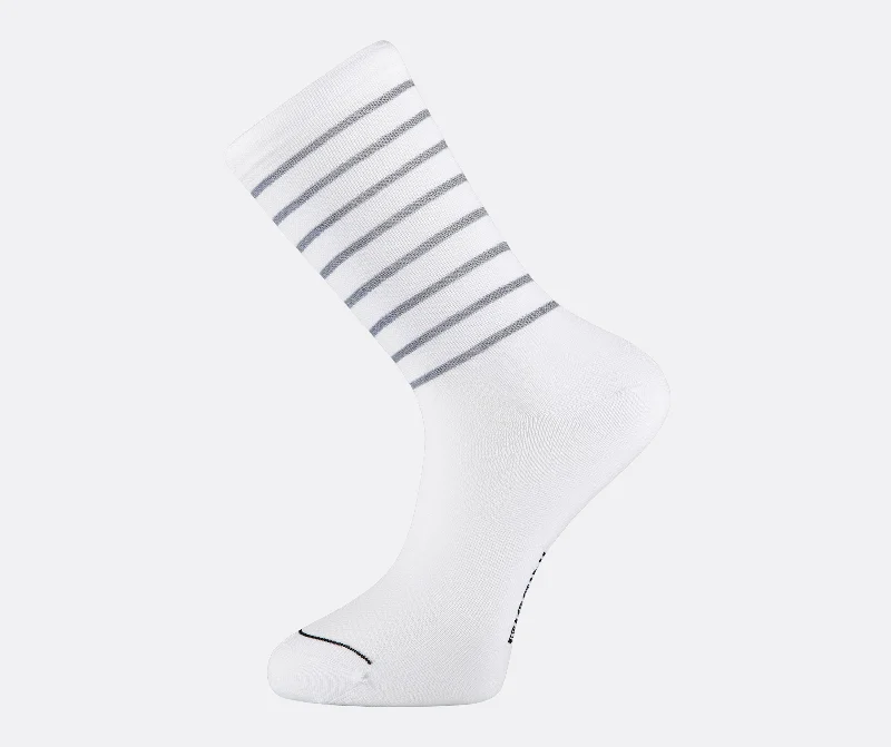 Hoop Abissio White Cycling Socks