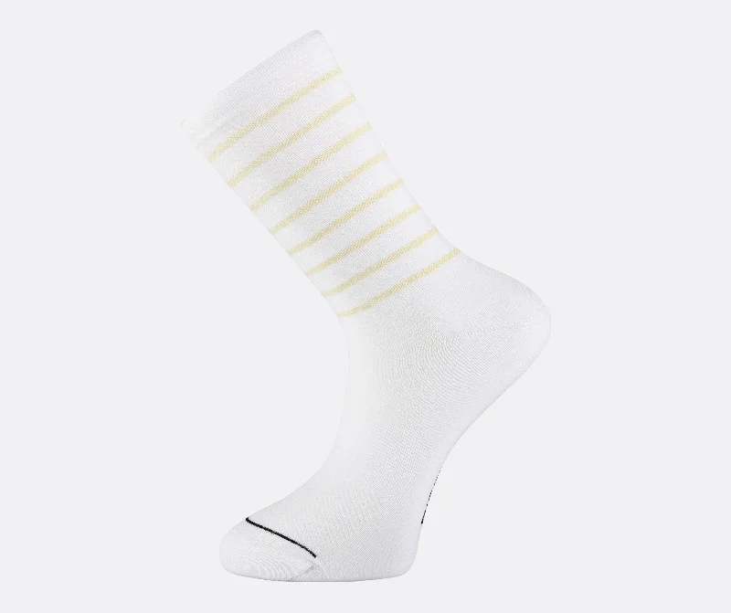 Hoop Bronze White Cycling Socks