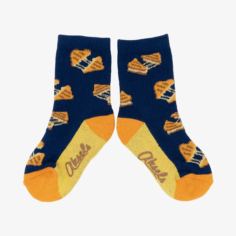 Kids Gooey Grilled Cheese Socks