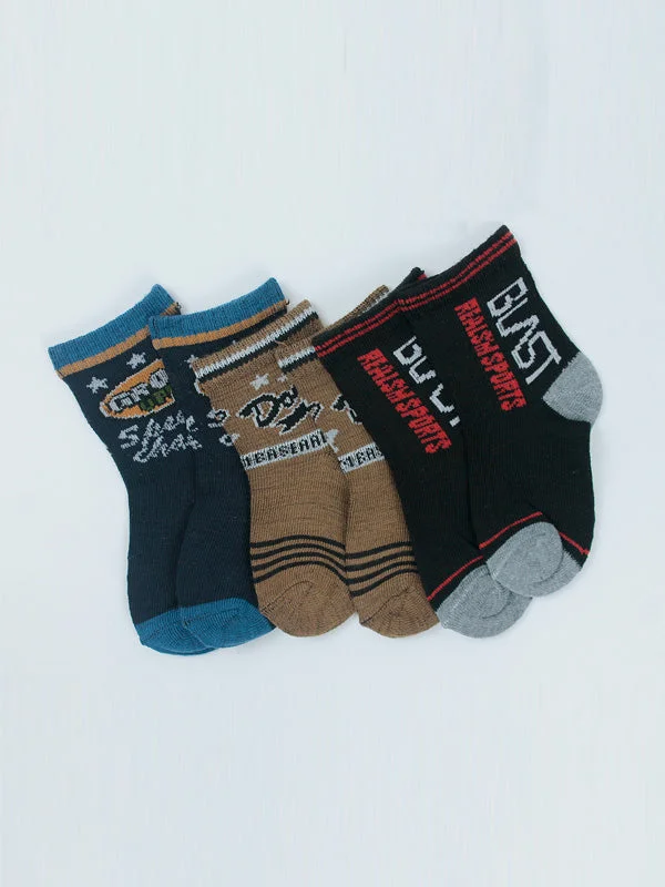 Kids Sport Socks Pack Of 3