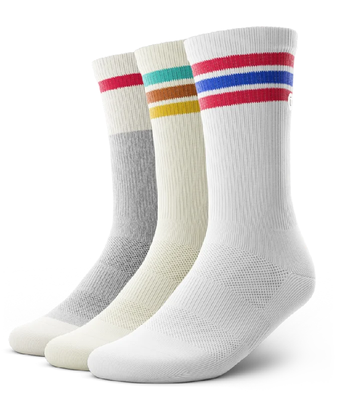 Long Weekend Crew Socks 3-Pack