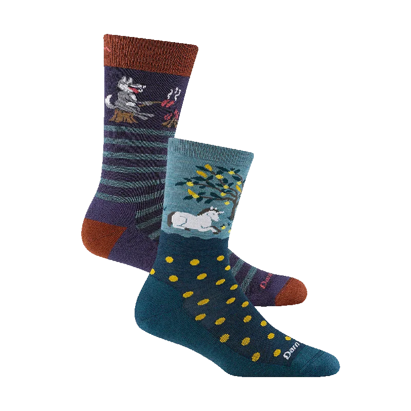 Men's and Women's Animal 2-Pack Lifestyle Socks