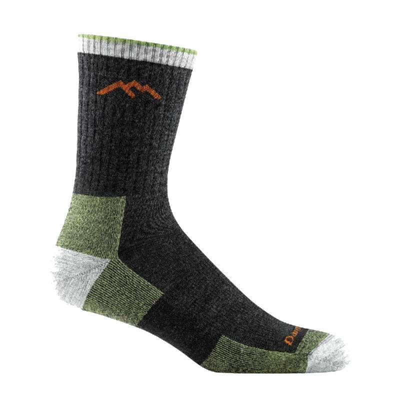 Hiker Micro Crew Midweight Hiking Sock - Lime