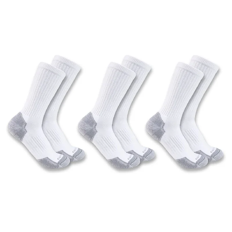 Men's Midweight Cotton Blend Crew Sock 3-Pack SC6203M