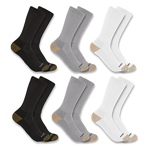 Men's Midweight Crew Sock 6-pack SC1136M