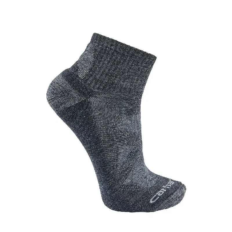 Men's Midweight Merino Wool Blend Quarter Socks SQ9720M