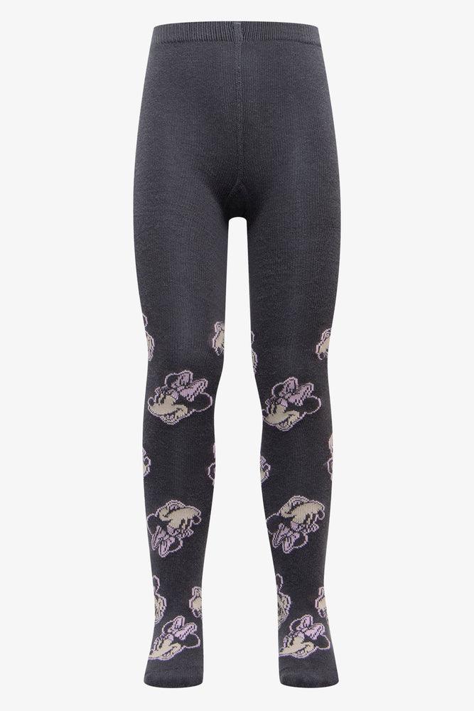 Minnie Mouse Tights Grey