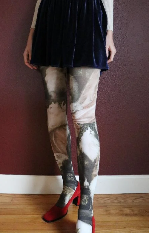 My Wife's Lovers | Carl Kahler | Printed Tights