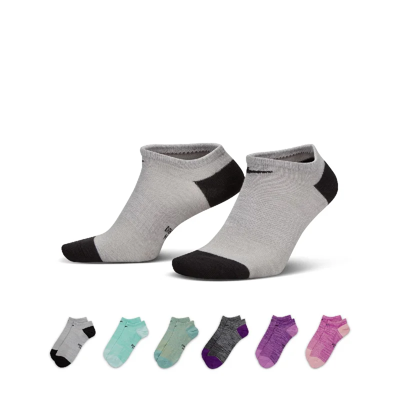 Women's Nike Everyday No Show 6-Pack Sock