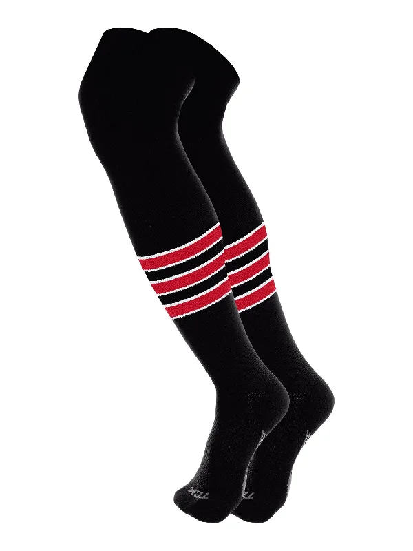 Over the Knee Baseball Socks Pattern D