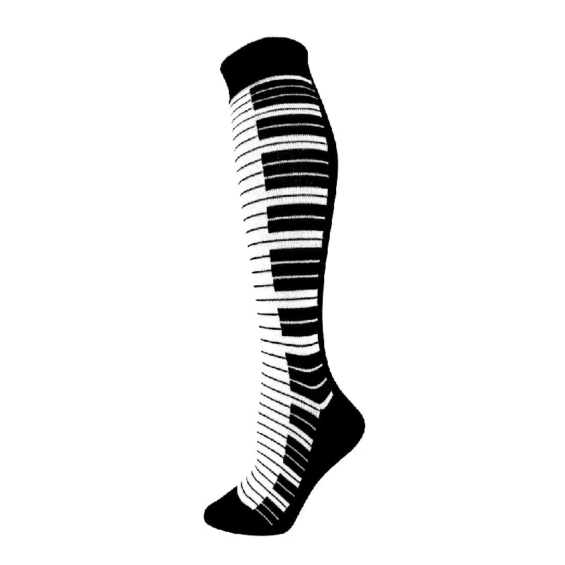 Piano Keys Women's Knee-High Socks