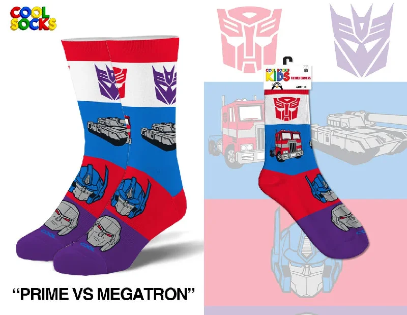 Prime Vs Megatron - Kids 7-10 Crew