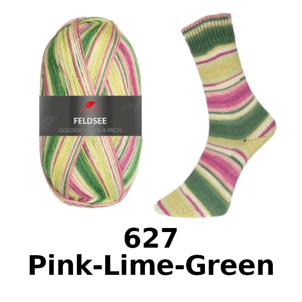 627 Pink-Lime-Green