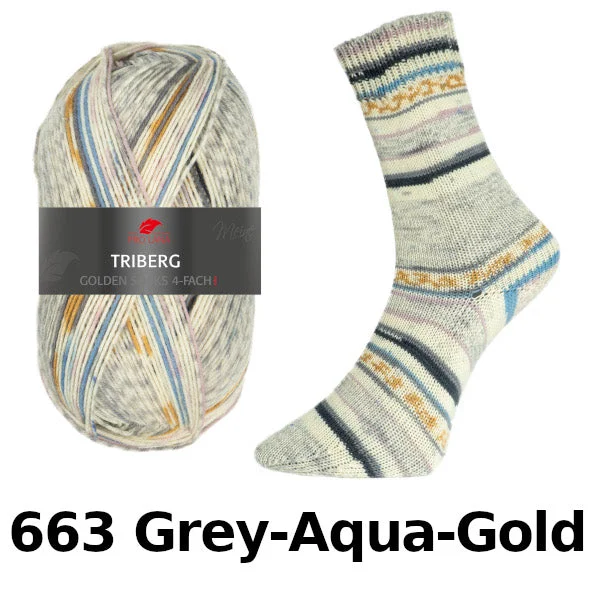 663 Grey-Aqua-Gold