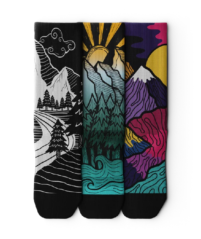 Quest Crew Socks 3-Pack