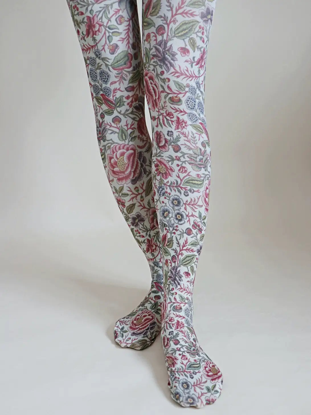 Rose Flower I | Smithsonian Museum | Printed Tights