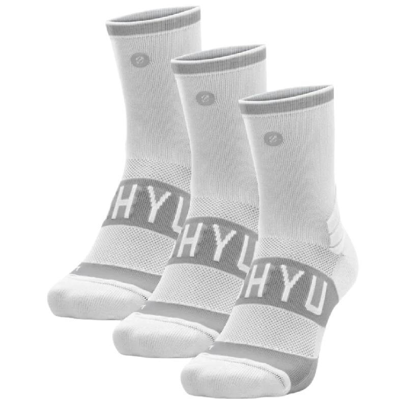 SHYU - Training Socks - 3 Pack - White