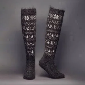 Siberia Spirit Midnight Woods Under-the-Knee Socks