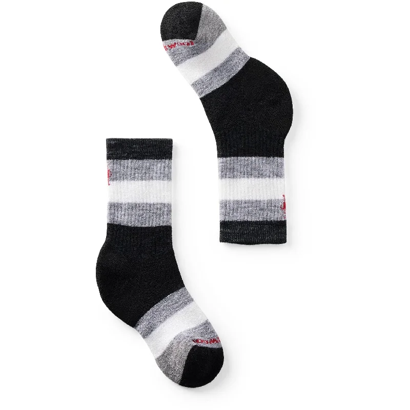 Smartwool Kids Hike Full Cushion Striped Crew Socks