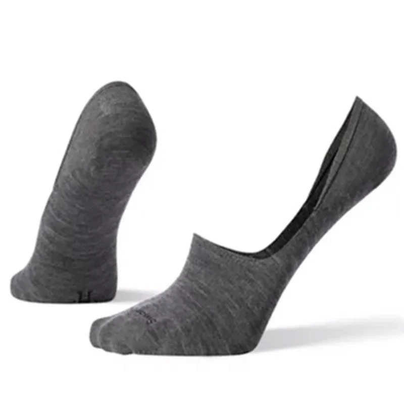 Smartwool No Show Socks - Medium Grey