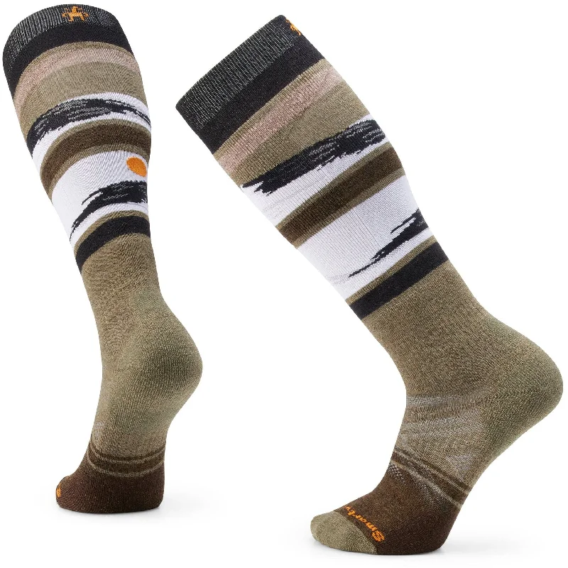 Smartwool Ski Full Cushion Midnight Ski Pattern Over-the-Calf Socks