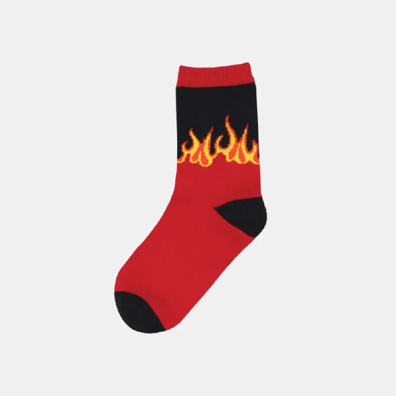 Socks Kids Fired Up -Black 6-12 months