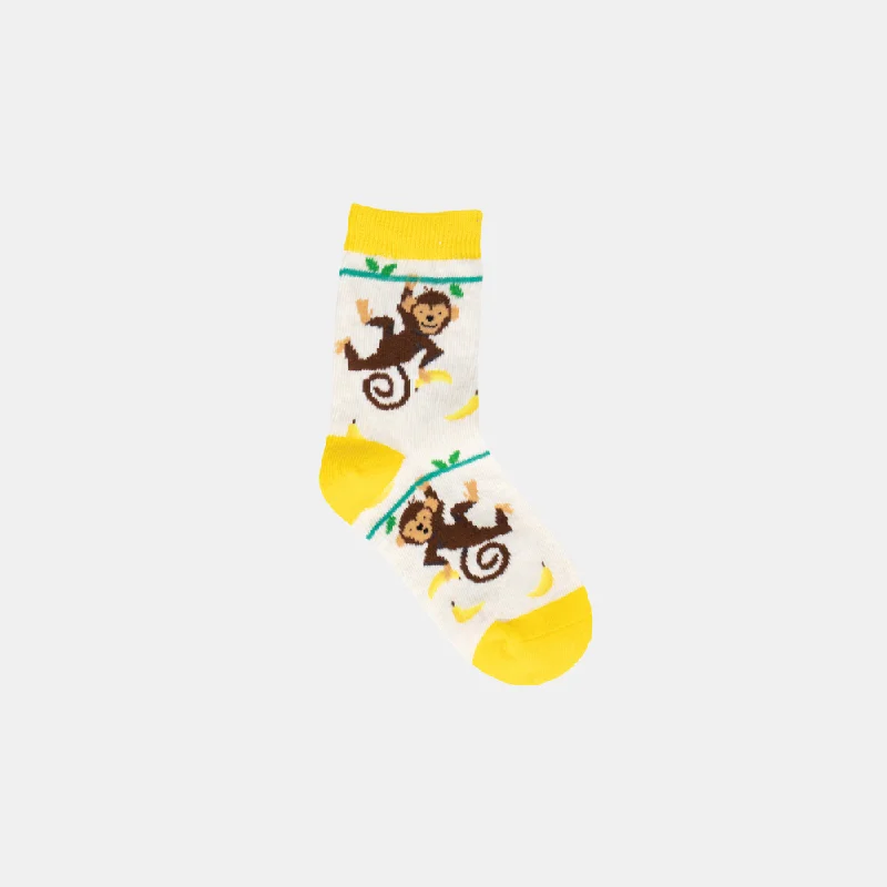 Socks Kids Lil Monkey - Ivory Heather 2-4 years