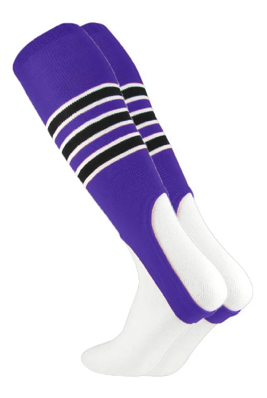 Purple/White/Black